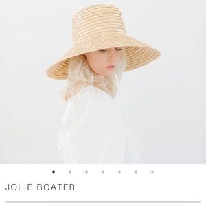 Gigi Pip “Jolie Boater” Hat